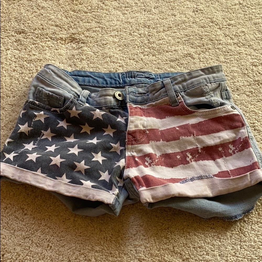 American Flag Shorts